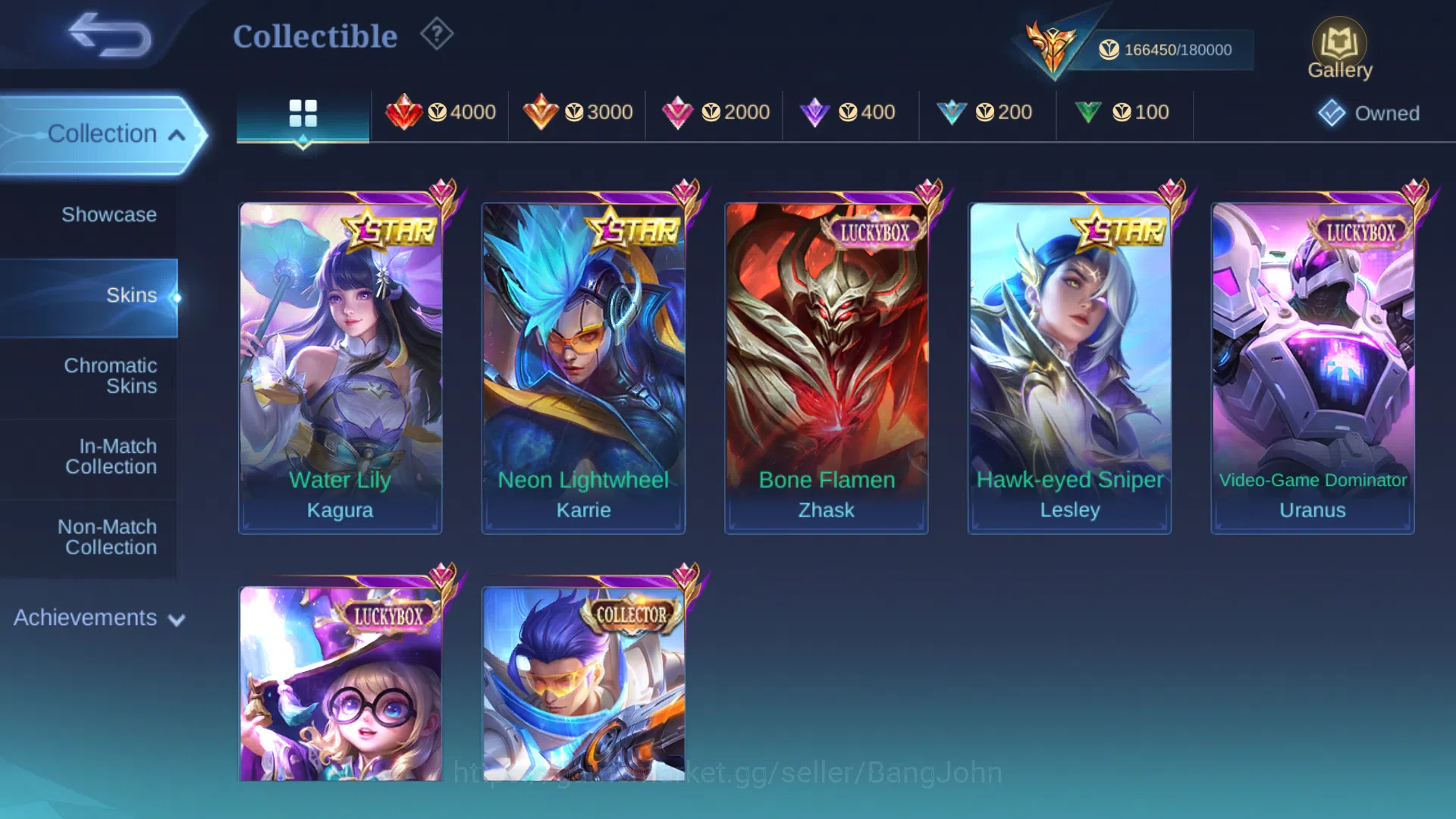 Mobile Legends: Bang Bang Accounts Skin 485 | Spec Exp & MM | Legend Alucard | Sasuke image 4