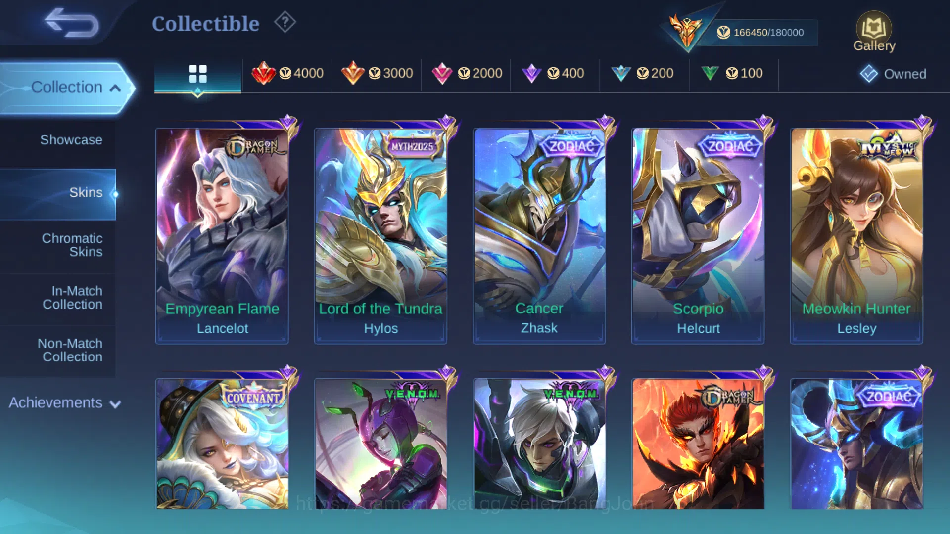 Mobile Legends: Bang Bang Accounts Skin 485 | Spec Exp & MM | Legend Alucard | Sasuke image 6