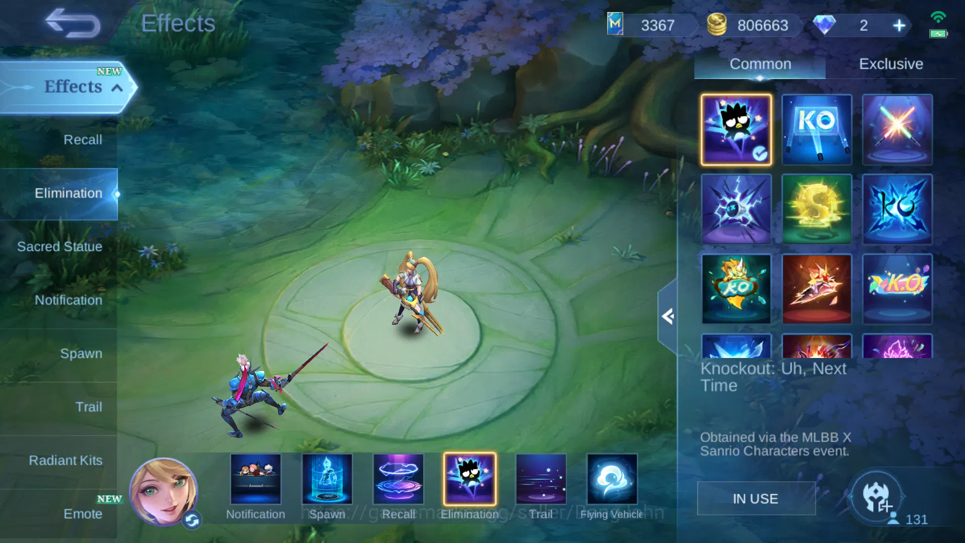 Mobile Legends: Bang Bang Accounts Skin 485 | Spec Exp & MM | Legend Alucard | Sasuke image 8