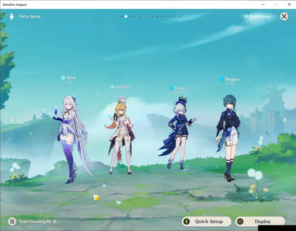 Genshin Impact Accounts ASIA| AR 60| Abyss Ready| 3 PremTeam[Skirk,Nefer,M image 3