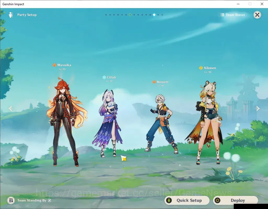 Genshin Impact Accounts ASIA| AR 60| Abyss Ready| 3 PremTeam[Skirk,Nefer,M image 5