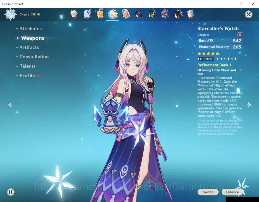 Genshin Impact Accounts ASIA| AR 60| Abyss Ready| 3 PremTeam[Skirk,Nefer,M image 7