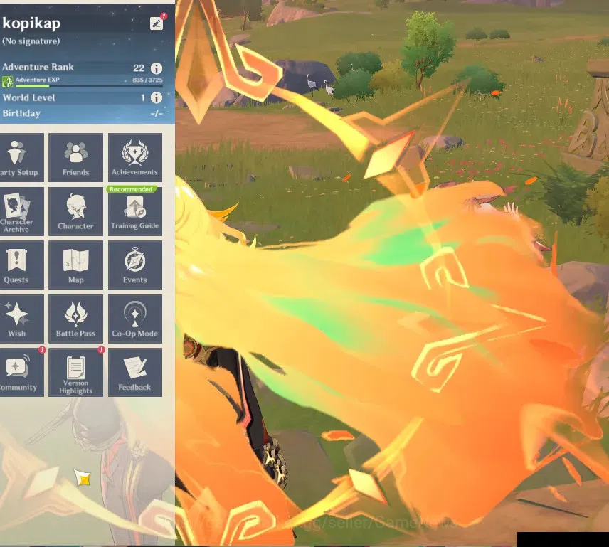 Genshin Impact Accounts ASIA | Starter Account | AR22 | All Unset | 1 Limi image 2