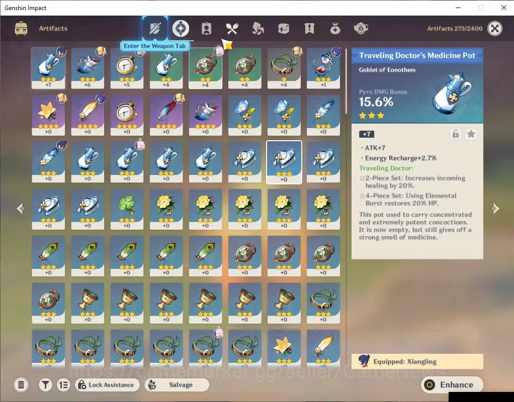 Genshin Impact Accounts ASIA | Starter Account | AR22 | All Unset | 1 Limi image 4