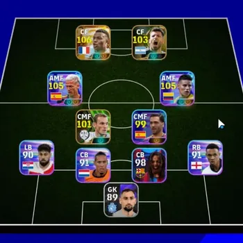 eFootball Accounts Legends & Iconic Players Android|Big Time Kylian Mbappe 9 Jul'26|4 Show Time James Rodriguez,Dani