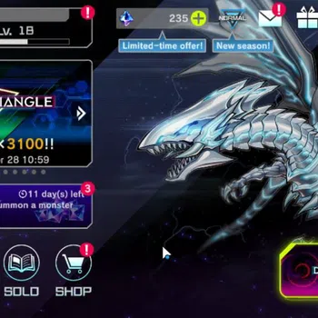 Yu-Gi-Oh! Master Duel Accounts Mid-Level Lv 18|20 Deck|VSK9,Dracotail,Radiant,Yummys,Sky Striker,DragotailMaid,Etc|Ranked