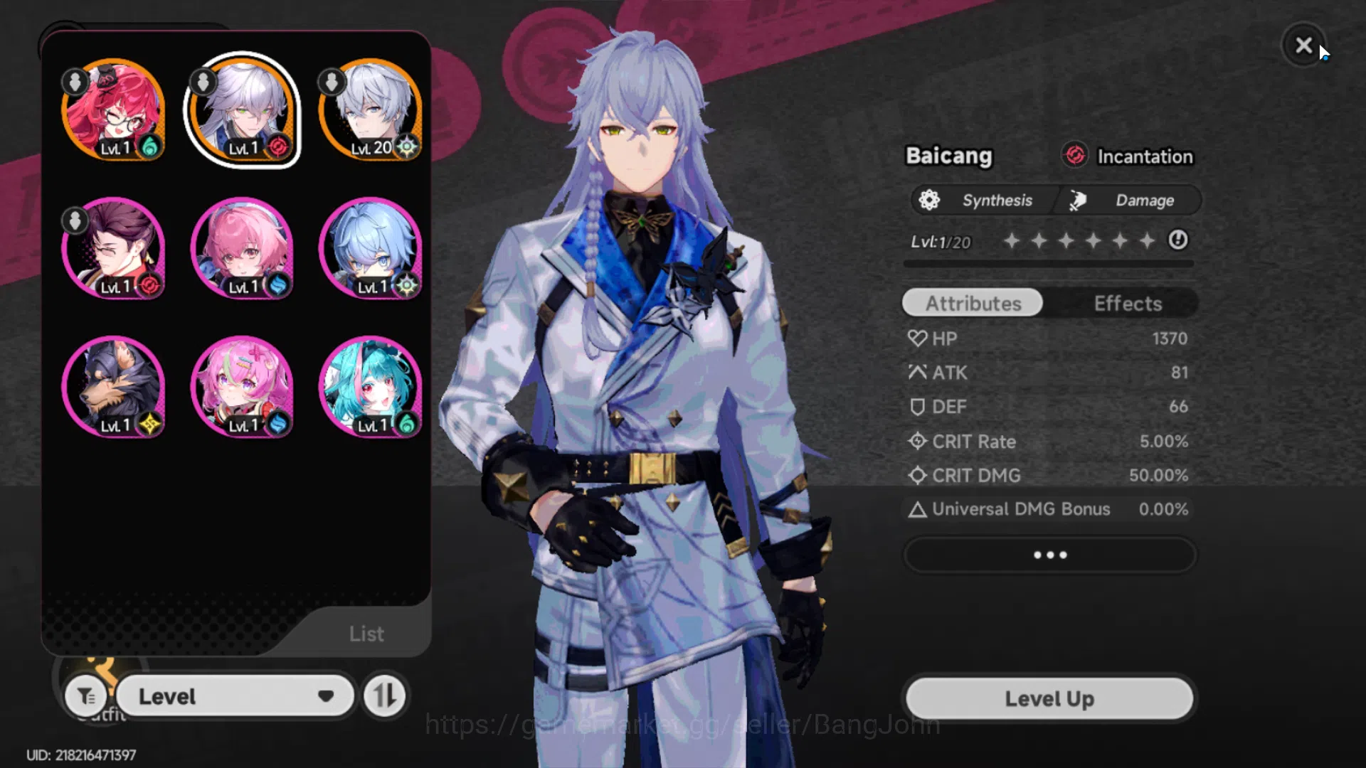 Neverness to Everness Accounts EUROPE | Starter Lv 3 | 2 SSR (Nanally, Baicang )+ image 9
