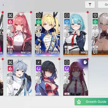 Chaos Zero Nightmare Accounts Global Lv10|3 SSR+1 Limited (Rossweisse ,Tiphera,Meilin)+7 SR(TressaM3,MikaM1,BerylM1,Etc)|Log
