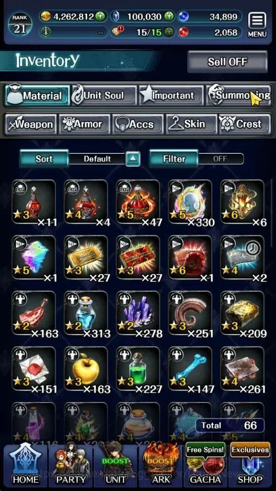 Last Cloudia Accounts GLOBAL|Rank 21|100K Crystal|Top Tier Unit [Ascende image 8