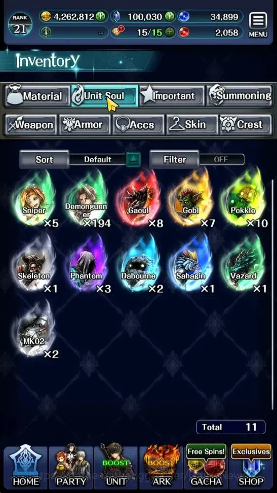 Last Cloudia Accounts GLOBAL|Rank 21|100K Crystal|Top Tier Unit [Ascende image 9