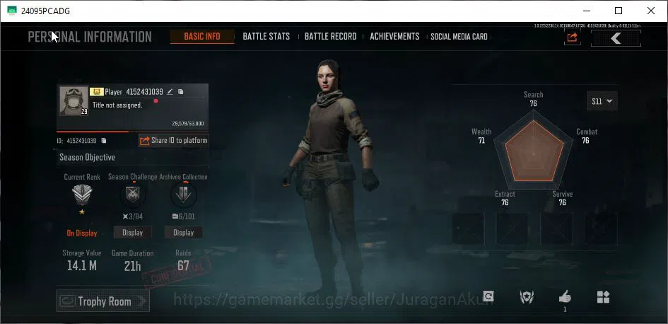 Arena Breakout Accounts [MOBILE] Lv29|SV 12M|CV 10M|Epic DT MDR Koi,AK102  image 3