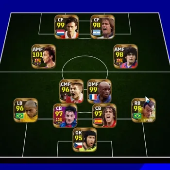 eFootball Accounts Legends & Iconic Players Android|Power 3133|Old Card|18 Legend Johan Cruyff,Marco Van Basten,Patrick