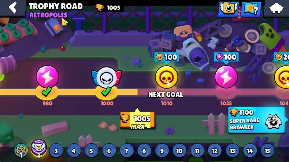 Brawl Stars Accounts 1005 Trophy| 17 Brawler 3 Max Lvl [Shelly,ElPrimo, image 5