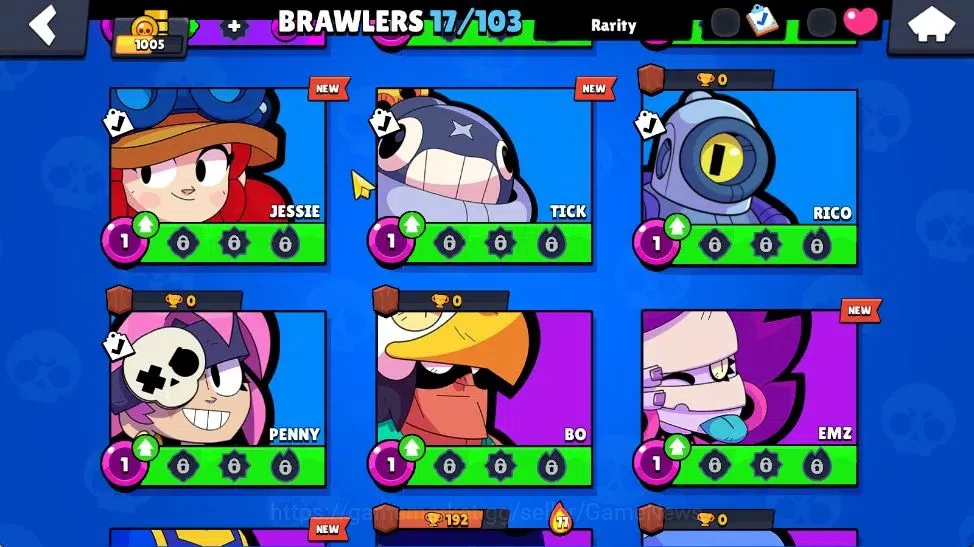 Brawl Stars Accounts 1005 Trophy| 17 Brawler 3 Max Lvl [Shelly,ElPrimo, image 9