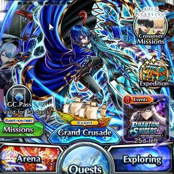Grand Summoners Accounts End-Game GLOBAL|Rank 133|4 SP.Art|32 Ascend 30 TW|( Houka Inumuta,Saitama,Chloe,Rimuru,Accelerator