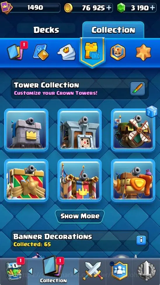 Clash Royale Accounts Mobile |KTL 15|4 Hero|17 Evo|4 Champ Card|18 Legen image 7
