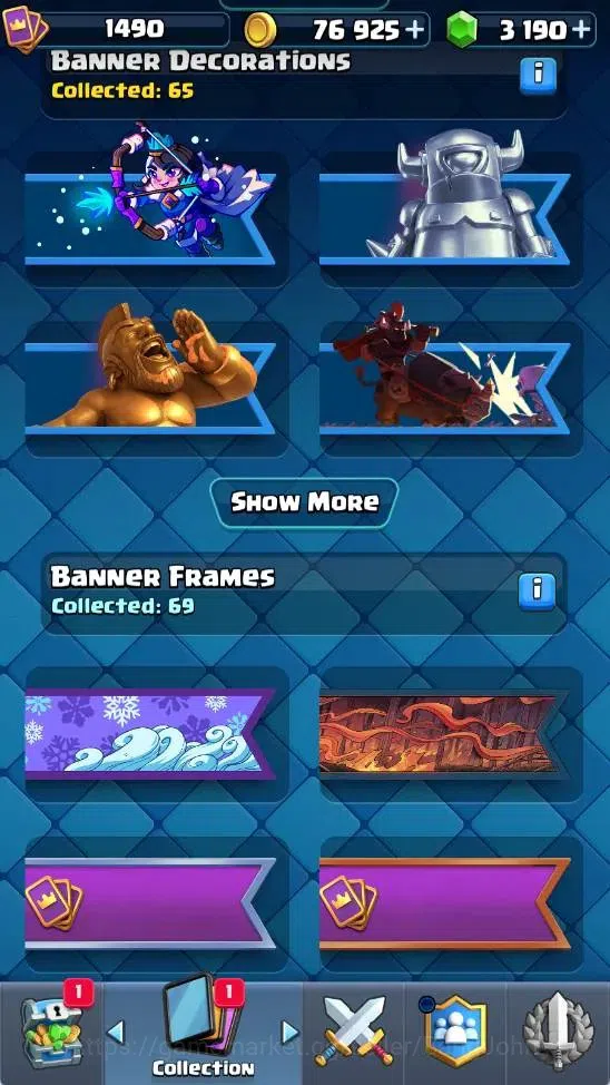 Clash Royale Accounts Mobile |KTL 15|4 Hero|17 Evo|4 Champ Card|18 Legen image 8