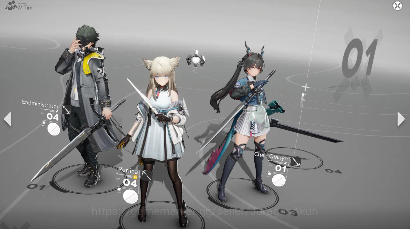 Arknights: Endfield Accounts NA/EU | Fresh Meta Starter | 1 Meta SSR (Laevatain) + 3 SR Character|Log GrypLink|(END1092) 4