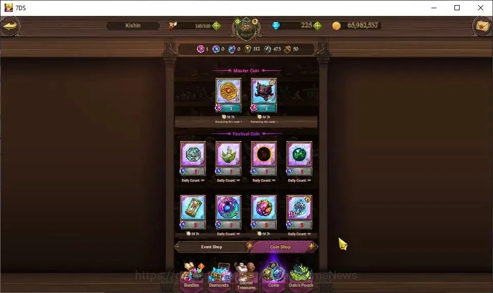 The Seven Deadly Sins: Grand Cross Accounts ASIA|1,6M CC|225 DM+30 LS|2 LR+9 UR|Brunhild,Eliza image 12