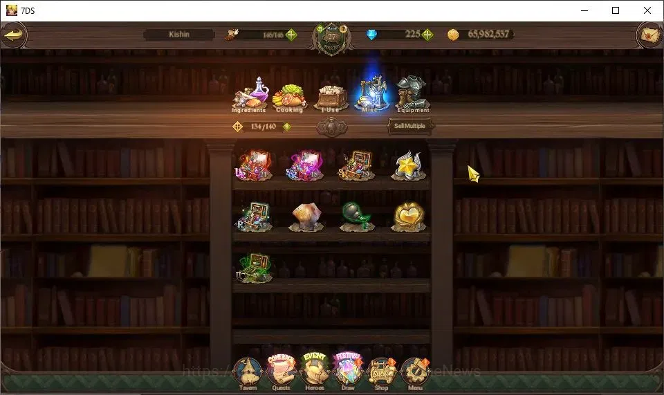 The Seven Deadly Sins: Grand Cross Accounts ASIA|1,6M CC|225 DM+30 LS|2 LR+9 UR|Brunhild,Eliza image 17