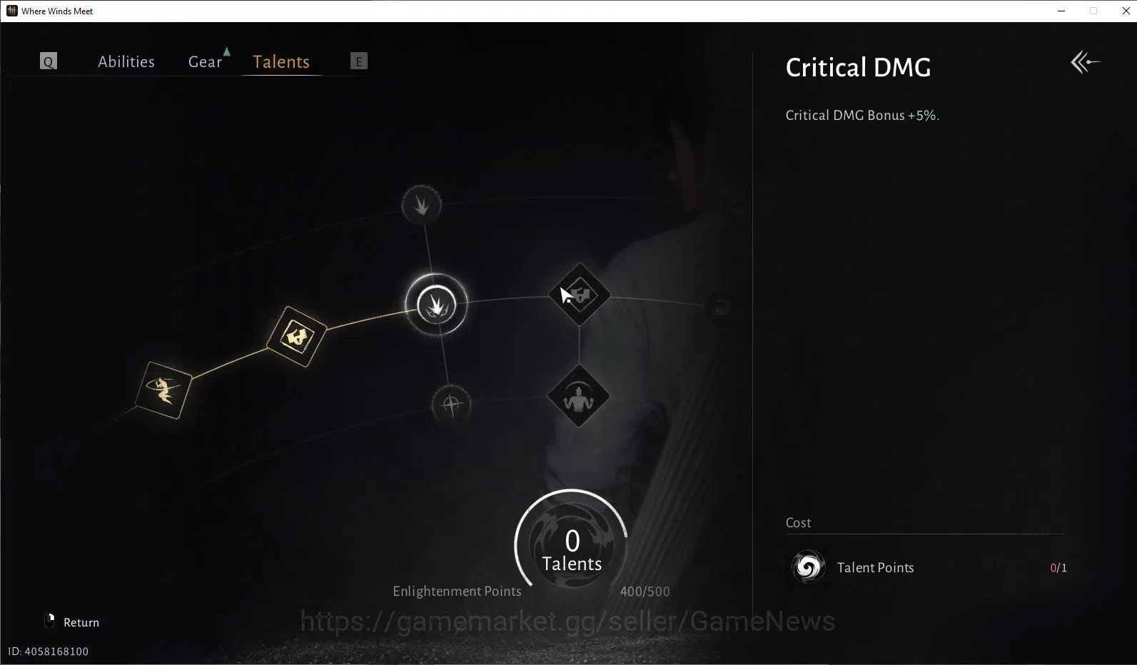 Where Winds Meet Accounts GLOBAL Lv5| Fresh Starter| 1 Harmoni Core, Anthem  image 5