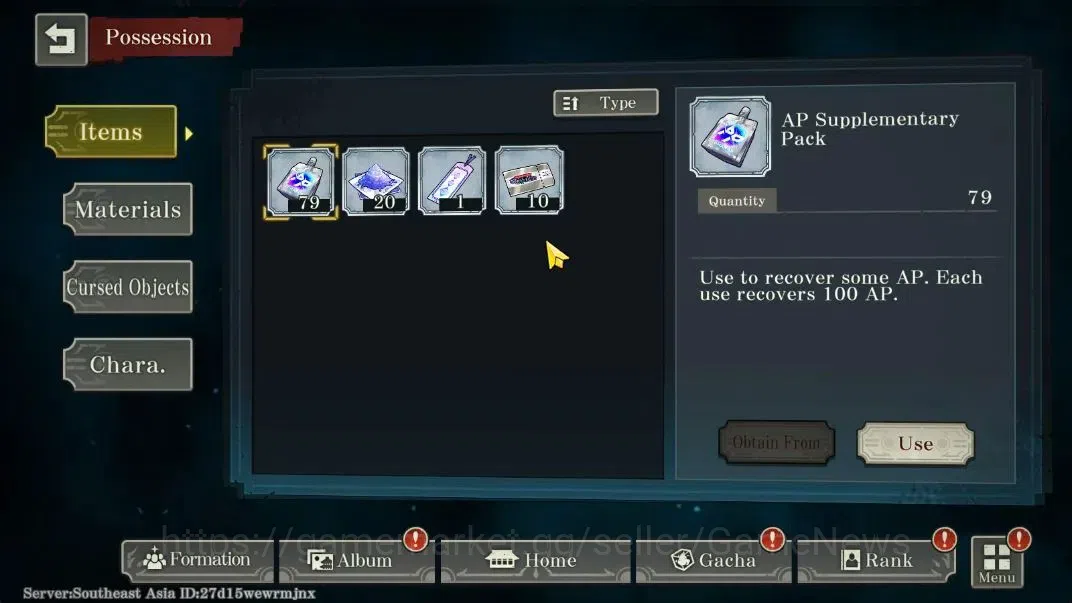 Jujutsu Kaisen: Phantom Parade Accounts SEA |PR 7|3,6K Cube|10 SSR 1 Limited [AEL Yuji,Str image 7