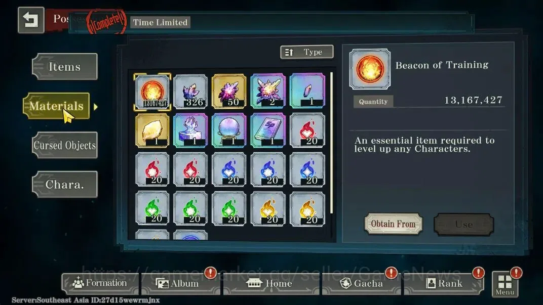 Jujutsu Kaisen: Phantom Parade Accounts SEA |PR 7|3,6K Cube|10 SSR 1 Limited [AEL Yuji,Str image 8