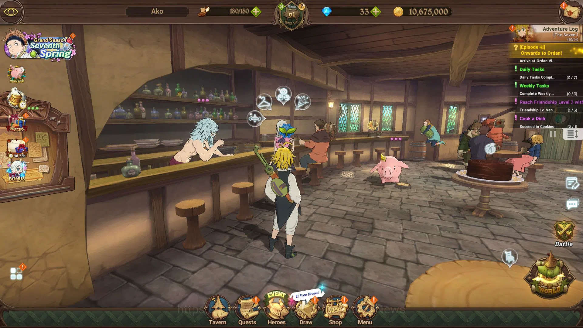 The Seven Deadly Sins: Grand Cross Accounts Global| 1,3M CC | Fresh Starter Ch 4 | 1 LR+4 UR | image 5