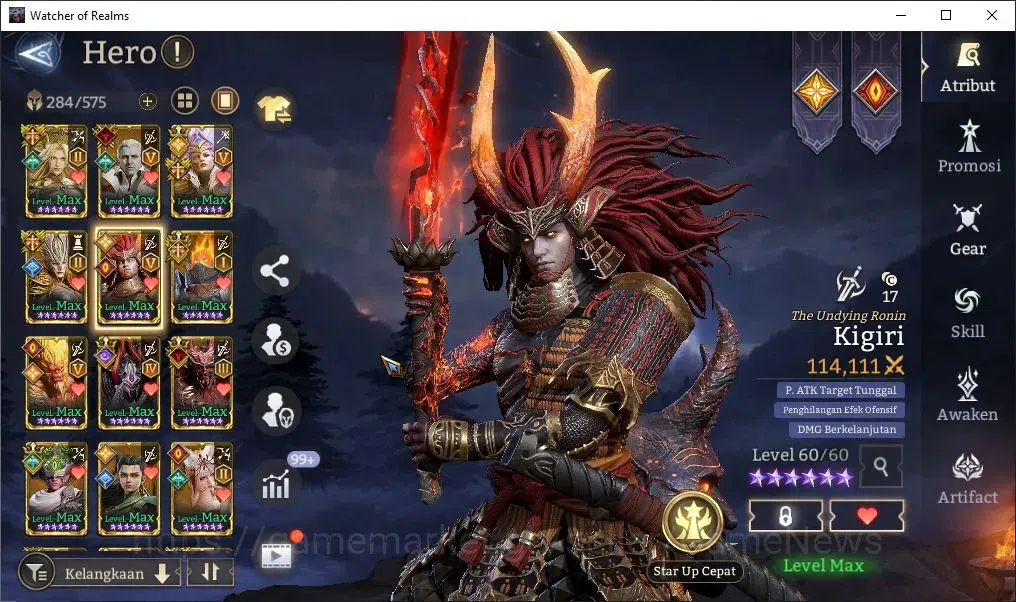 Watcher of Realms Accounts End-Game GLOBAL 60x|12,9M PWR|15 Lord[Lady AlexA2+Skin,OrenA1,IngridA5,Etc]|99 11