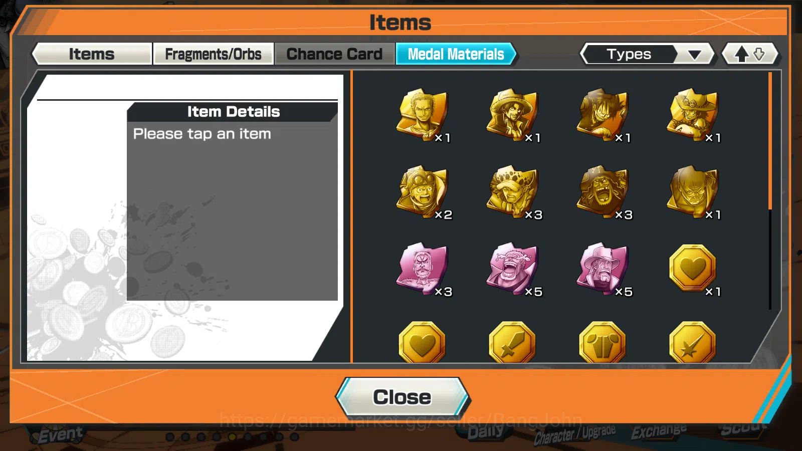 One Piece Bounty Rush Accounts Global|5EX|4E Teach,BTKOTP M.D Luffy,WI Law,BOMO K image 9