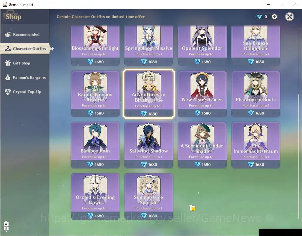 Genshin Impact Accounts Others ASIA|AR 53|3 Limited|Zibai,Columbina,Flins|Standart Keqing,Dehya,Qiqi,Diluc|FeMale MC|Check 16