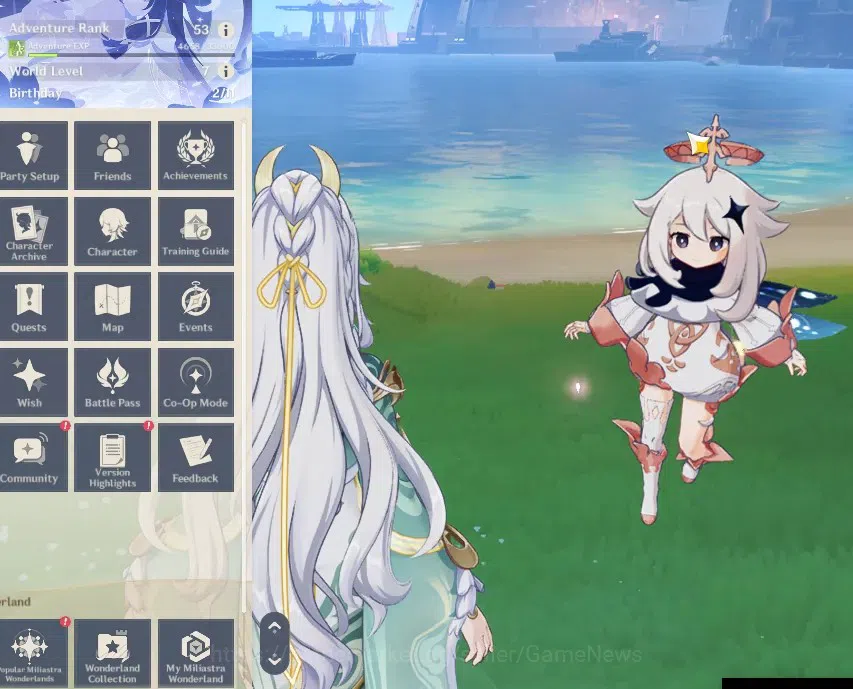 Genshin Impact Accounts Others ASIA|AR 53|3 Limited|Zibai,Columbina,Flins|Standart Keqing,Dehya,Qiqi,Diluc|FeMale MC|Check 2