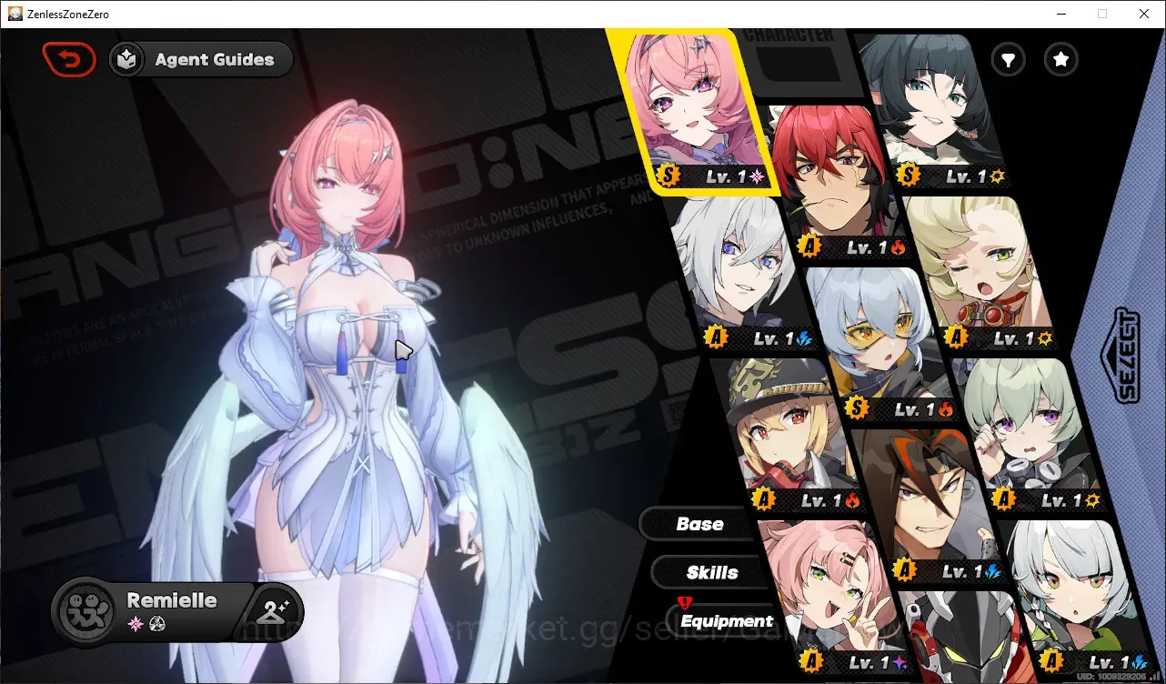 Zenless Zone Zero Accounts Mid-Game NA Starter IK 05|S1 Prologue|2 Limited Jane Doe+Sign & Remielle + 1 Standard Soldier 1
