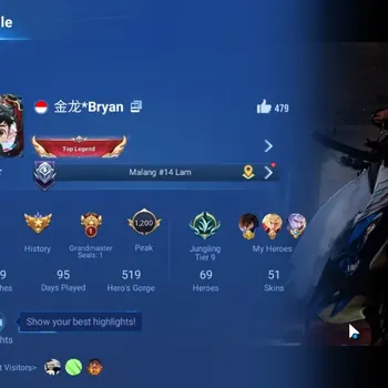 Honor of Kings Accounts Rare Skin Hero69 Skin51|Flawless Li Xin|Collab DanDaDan Okarun & Momo|Legend Yao & Kaizer|Worldy
