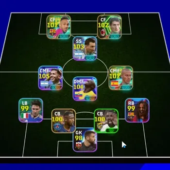eFootball Accounts Legends & Iconic Players Android|Epic Thiago Alcantara,Daniele Massaro,P.E.Aubameyang,Shevchenko|6 Show