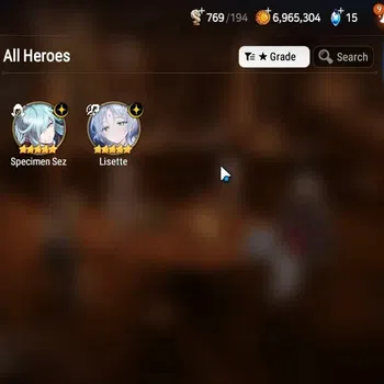 Epic Seven Accounts High-End GLOBAL UnVerif|New Era|2 ML(Lisete,Specimen Sez)+Tenebria,Iseria,Landy,Etc|Poh ON|Abys F 51|450