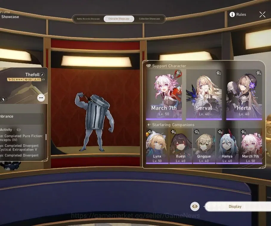 Honkai Star Rail Accounts Asia|TL 70|Casto Prem Team+3 Sign|15 Limited|[SW 9 image 2