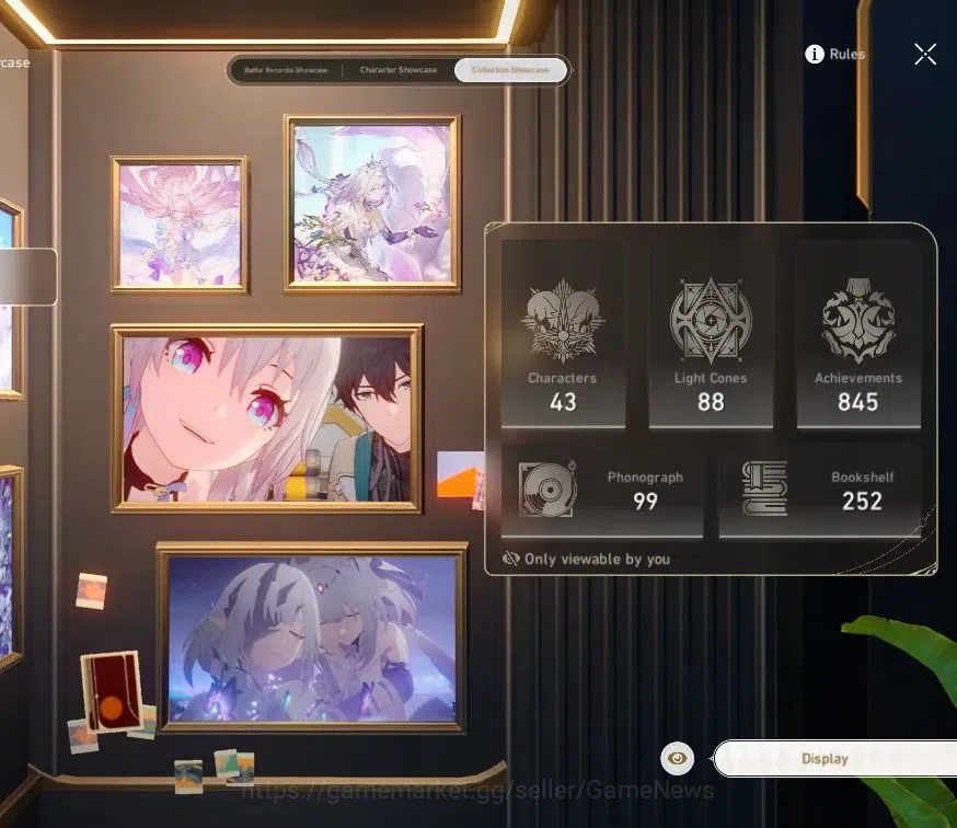 Honkai Star Rail Accounts Asia|TL 70|Casto Prem Team+3 Sign|15 Limited|[SW 9 image 3