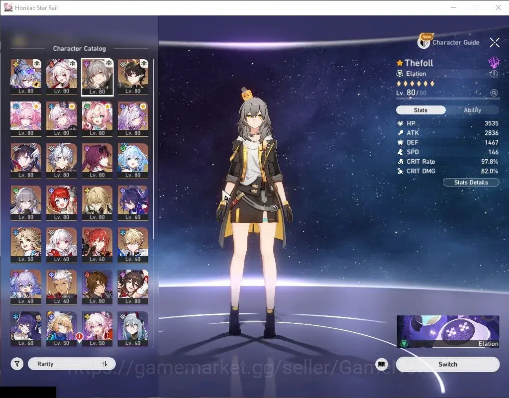 Honkai Star Rail Accounts Asia|TL 70|Casto Prem Team+3 Sign|15 Limited|[SW 9 image 4