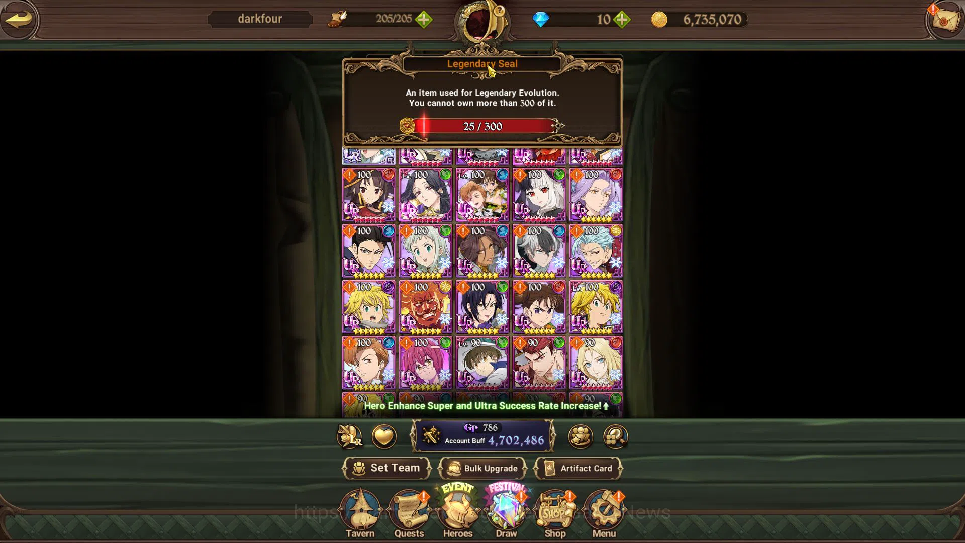 The Seven Deadly Sins: Grand Cross Accounts Global|4,7M CC|1 LR+8 UR+Collab FF,Blessing|Elizab image 4