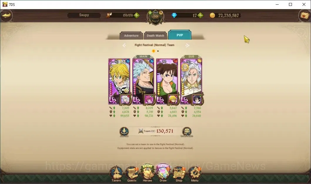 The Seven Deadly Sins: Grand Cross Accounts Global|1,8M CC|20 LS|4 LR+4 UR|Brunhild,F Helbram, image 10