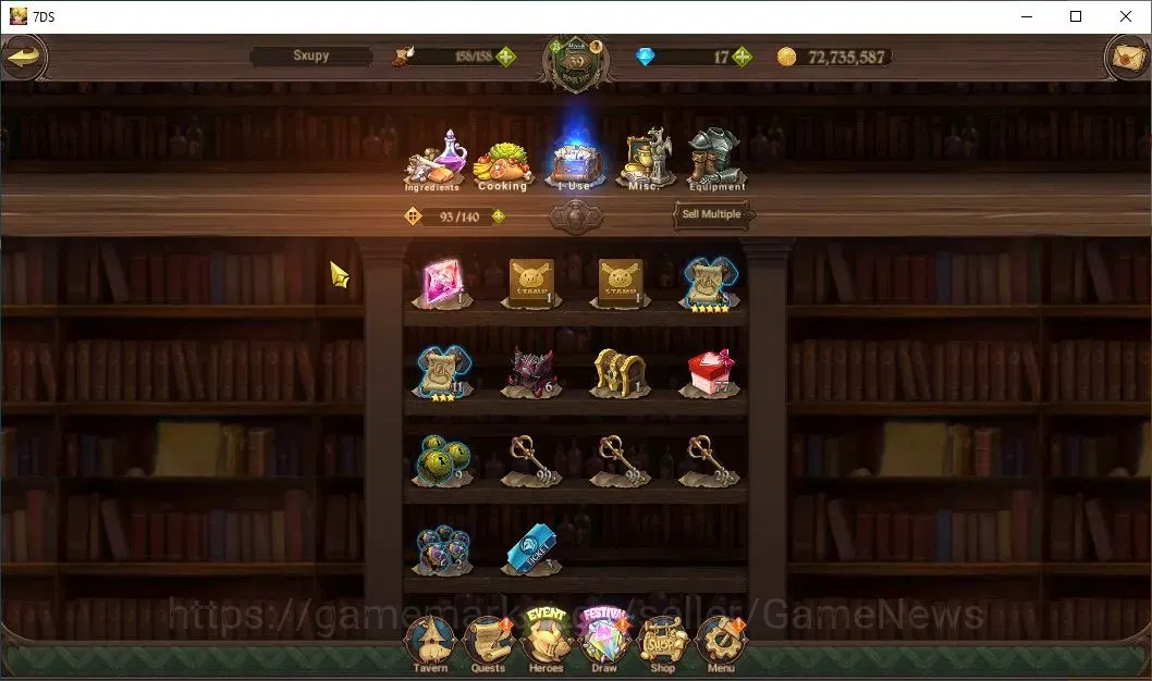 The Seven Deadly Sins: Grand Cross Accounts Global|1,8M CC|20 LS|4 LR+4 UR|Brunhild,F Helbram, image 16