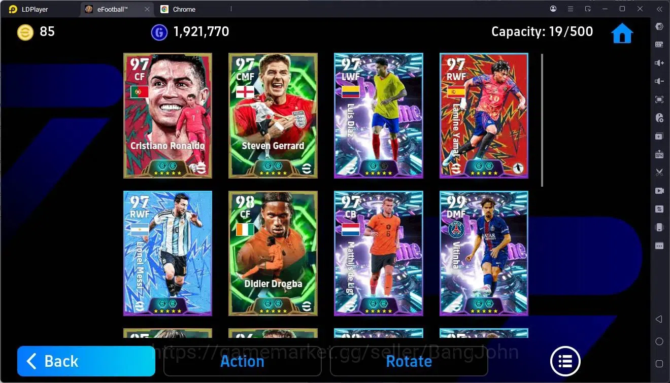 eFootball Accounts Mobile|PW 3193|Epic Ronaldo,Gerrard,Drogba,Shevche image 3