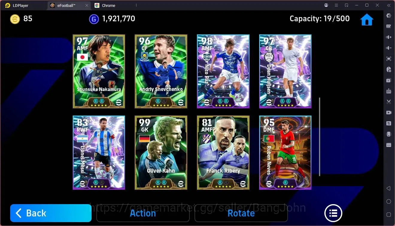 eFootball Accounts Mobile|PW 3193|Epic Ronaldo,Gerrard,Drogba,Shevche image 4