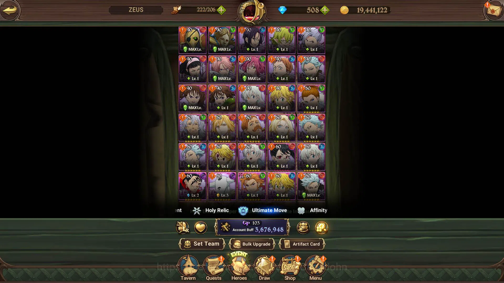 The Seven Deadly Sins: Grand Cross Accounts GLOBAL|3.6M CC|DM 508+LS 75|LR Elizabeth|Full coll image 10