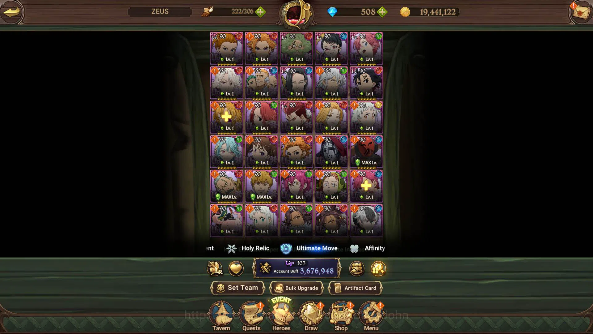 The Seven Deadly Sins: Grand Cross Accounts GLOBAL|3.6M CC|DM 508+LS 75|LR Elizabeth|Full coll image 12