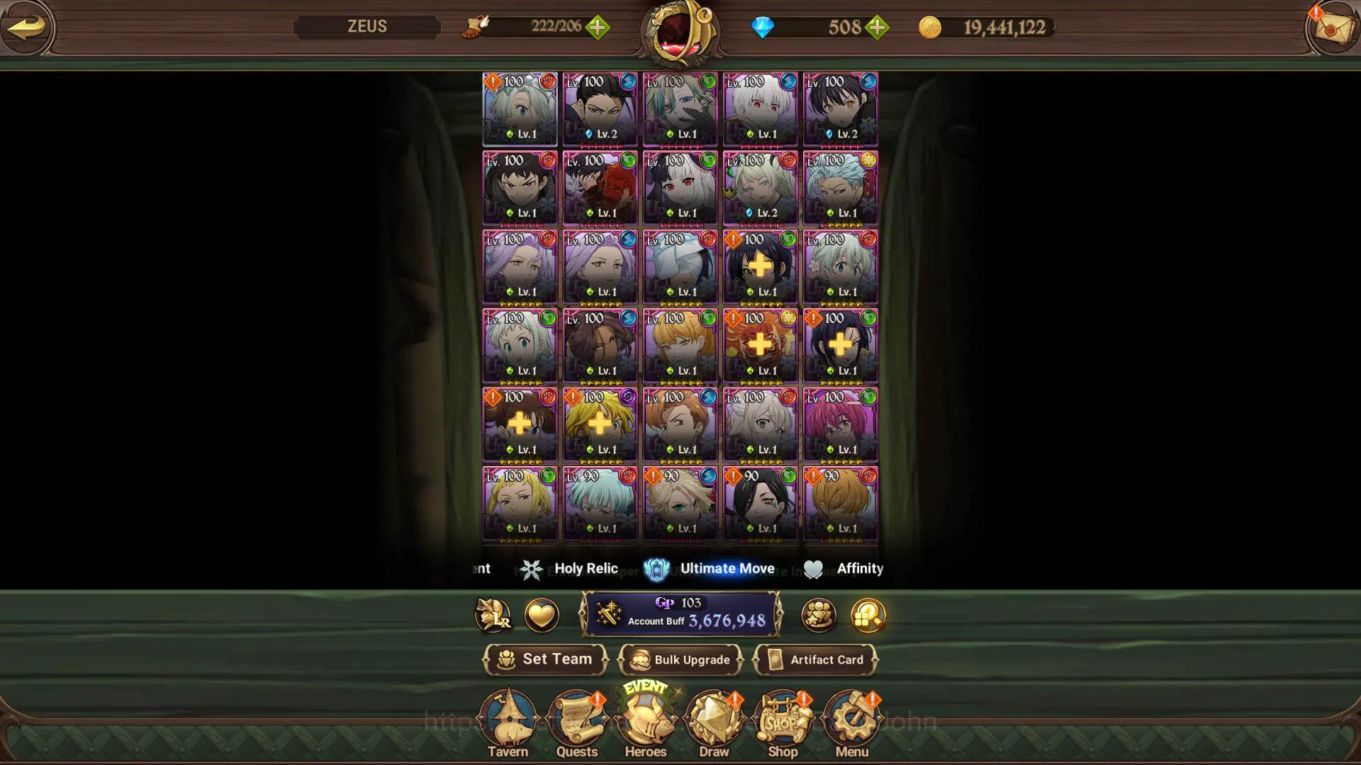 The Seven Deadly Sins: Grand Cross Accounts GLOBAL|3.6M CC|DM 508+LS 75|LR Elizabeth|Full coll image 13