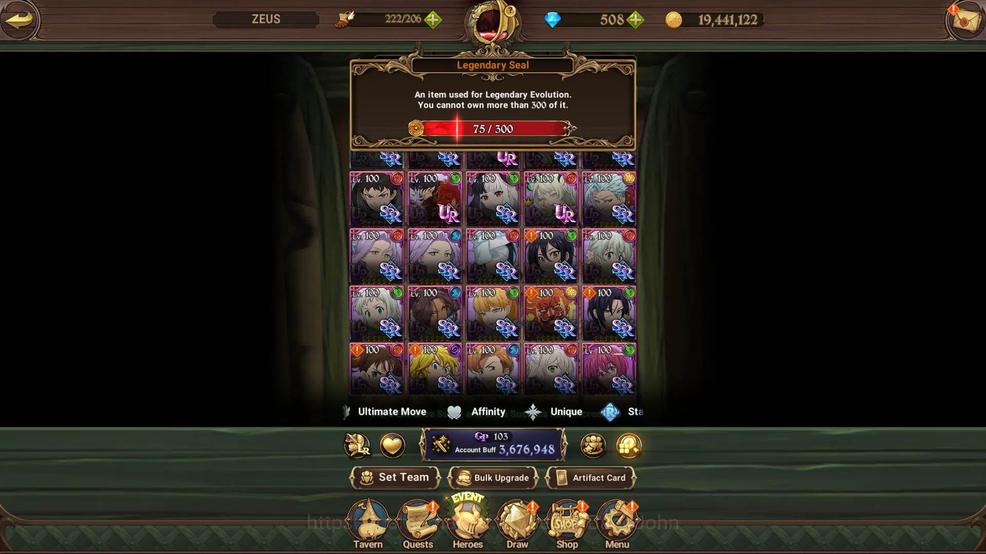 The Seven Deadly Sins: Grand Cross Accounts GLOBAL|3.6M CC|DM 508+LS 75|LR Elizabeth|Full coll image 8