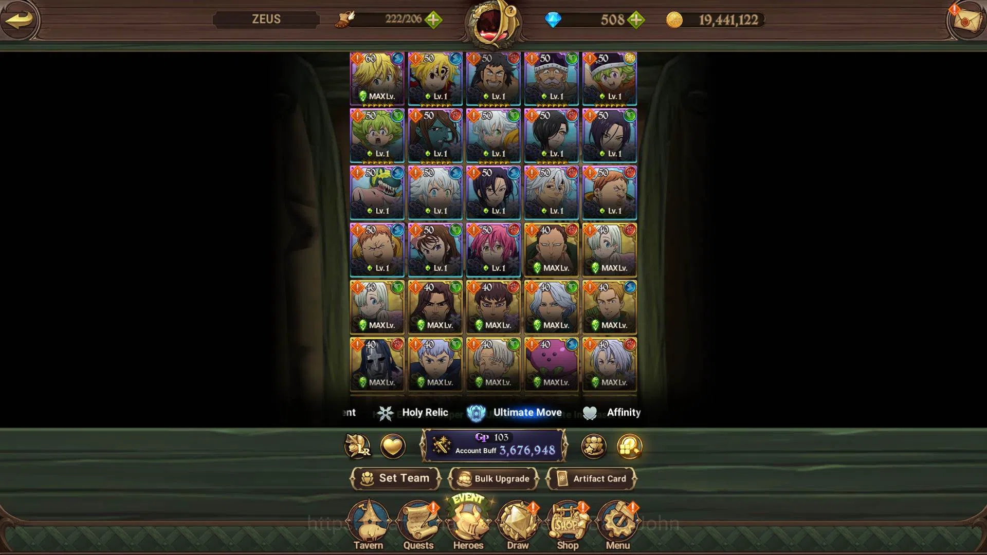 The Seven Deadly Sins: Grand Cross Accounts GLOBAL|3.6M CC|DM 508+LS 75|LR Elizabeth|Full coll image 9