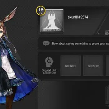 Arknights Mid-Tier Lv 18 | 58 OP+2 Skin | 5 Char *6 |Parmanix The Pre image 1